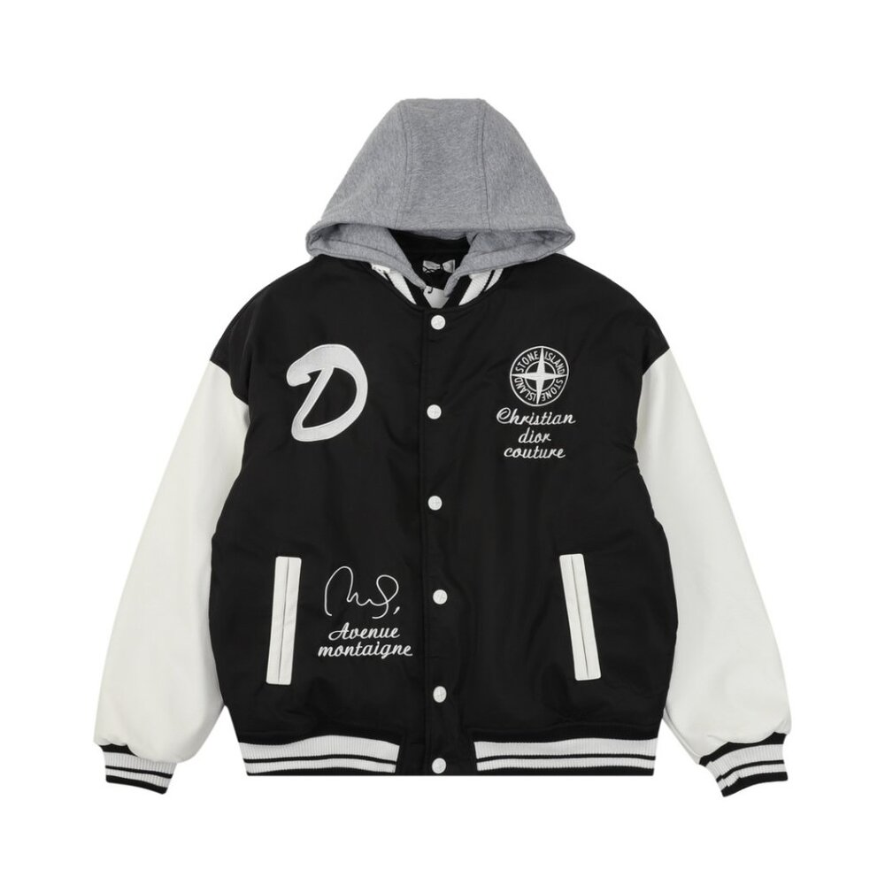 CD X STONE ISLAND Pilot Hooded Puffer Jacket